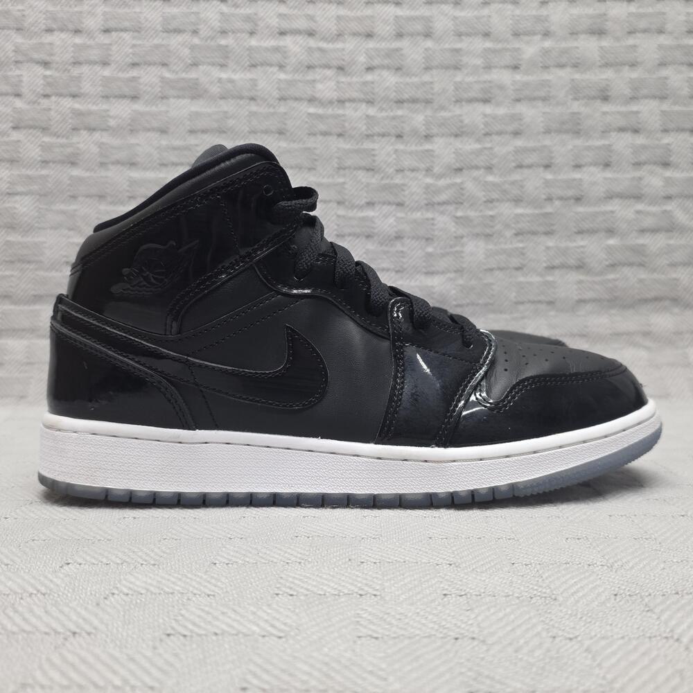 Nike Air Jordan 1 Mid SE Space Jam (GS) Youth Size 7y Black DV1337-004